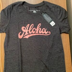 New - Koawood Ranch Aloha tshirt - size medium
